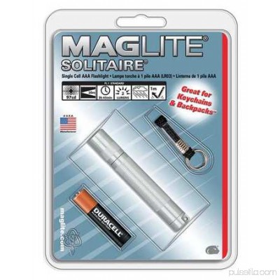 Mag-Lite Solitaire Blister Silver